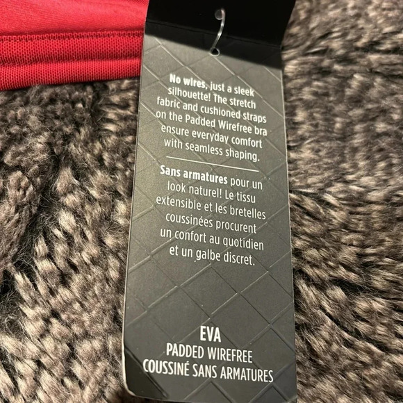 Ti Voglo Eva padded bra red lace Sz 42DDD - Picture 7 of 14